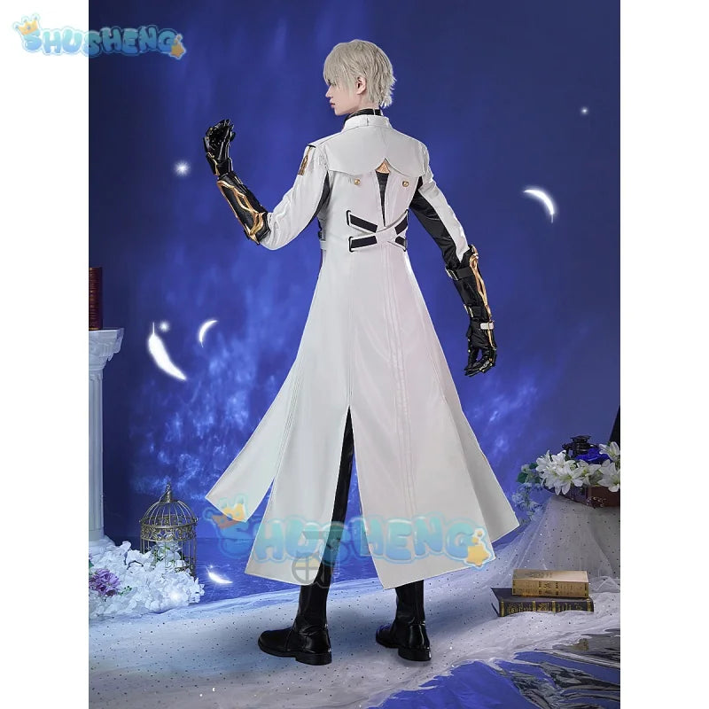 Love and Deepspace Xavier Cosplay Costume Combats Performance Fashion Uniform Men Halloween Party Daily Outfit Game Suit