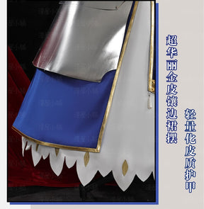 Saber Cosplay Costume Game Fate/Stay Night Cosplay DUDU-SR Artoria Pendragon Saber Women Costume Armor Arutoria Halloween FGO