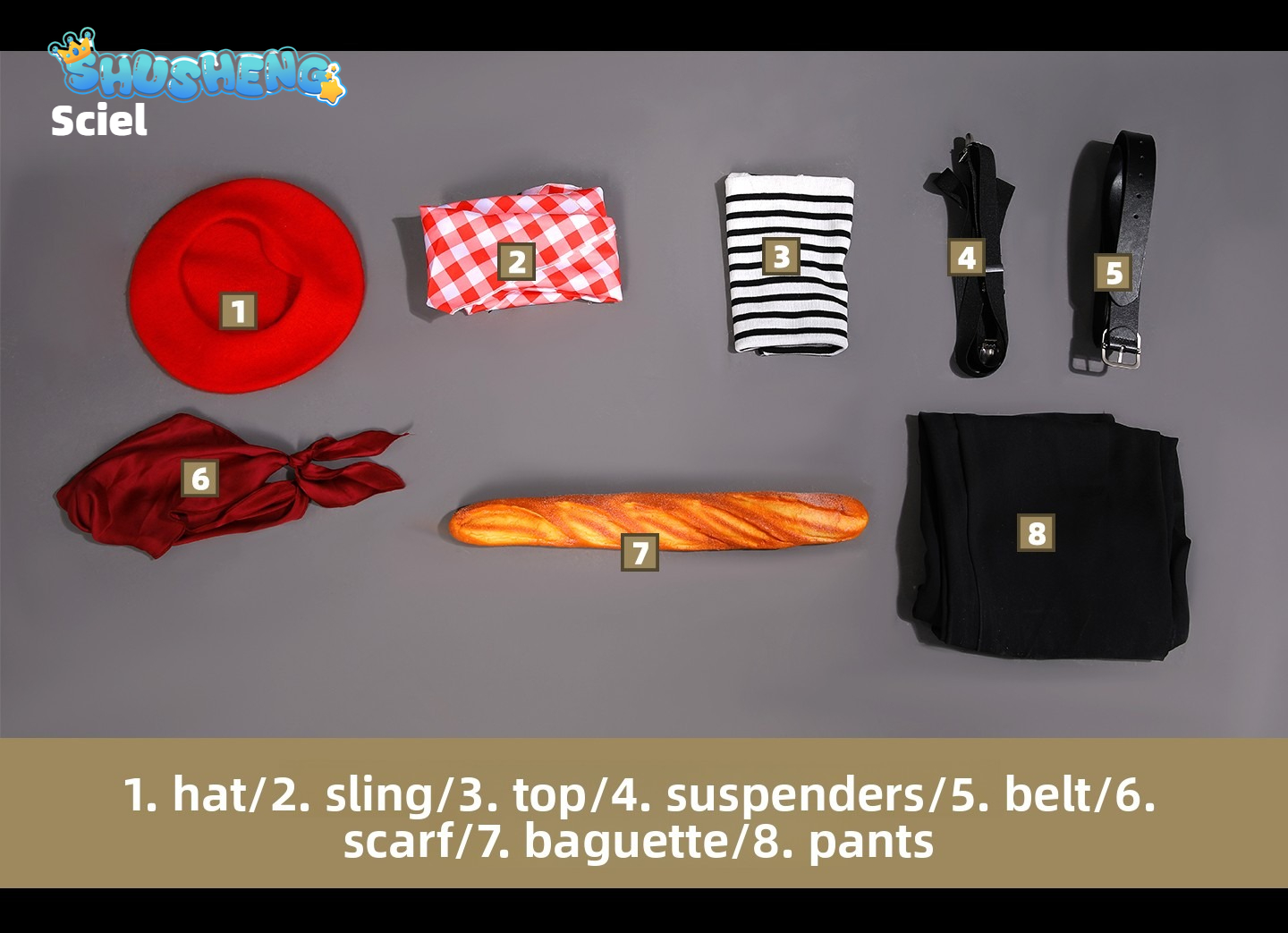 Clair Obscur: Expedition 33 Lune Maelle Sciel Baguette Set Cosplay High quality Costume full set S-XL Shushengcos