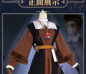 Orpheus Novelist Game Identity V Cosplay Starting a new chapter Costume Halloween New Uniform Accessories Props Fashion Set