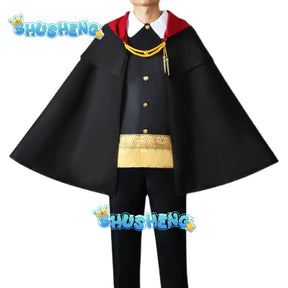 SPY FAMILY Damian Desmond Cosplay Costume Halloween Christmas Carnival Party Dress Up Outfit for Adults and Children Full Set
