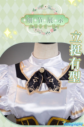 Game Identity V Gardener Emma Woods Steampunk Maid Cosplay Costume Maid Dress For Girls Halloween Costume