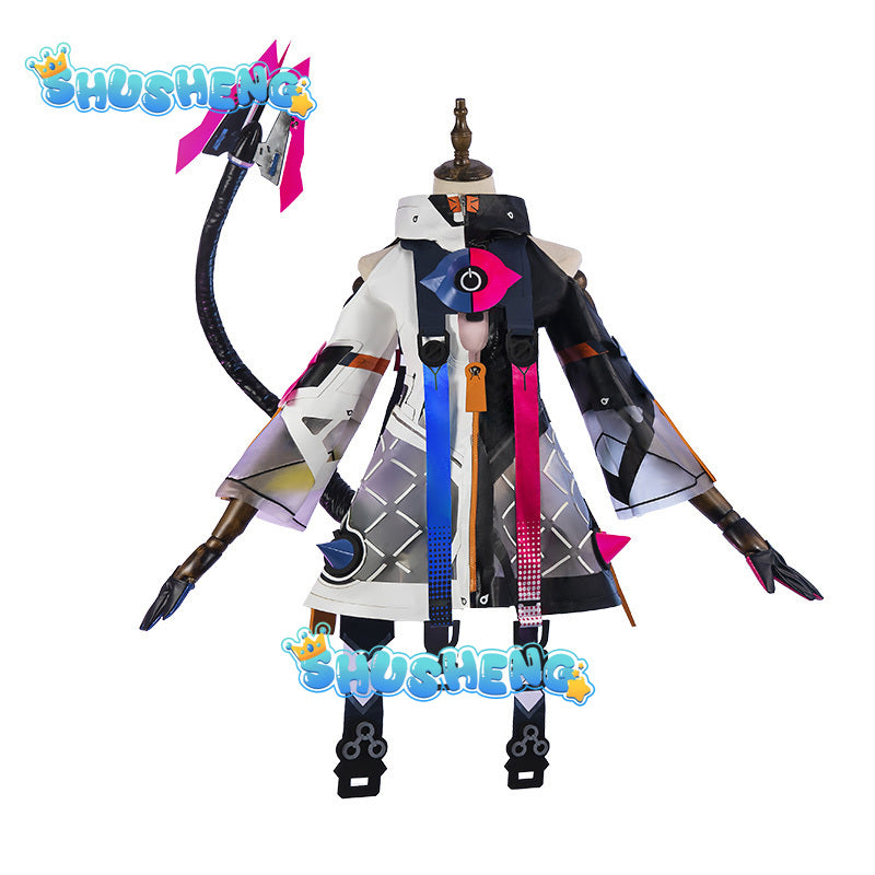 Honkai Impact 3 Delta Cosplay Costume Game Delta Fervent Tempo Dress Halloween Costumes Female