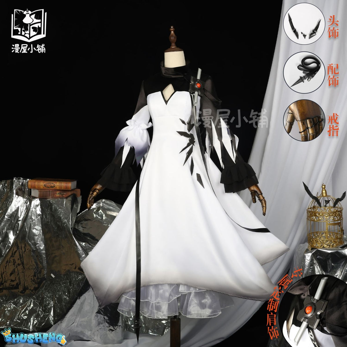 Arknights Theresa Civilight Eterna Women Cosplay Costume Cos Game Anime Party Uniform Hallowen Play Role Clothes Clothing