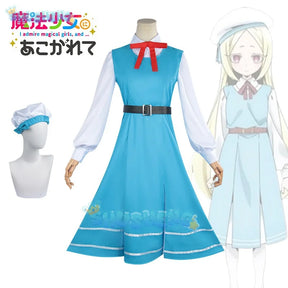 Anime The Admire Magical Girls Morino Korisu Cosplay Costume Gushing Over Magical Girls Lolita Maid Attire Lovely Dress Wig Suit