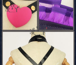 Game Honor of Kings Cos ShaoSiyuan Cosplay Costume Wig wide sleeves Sexy slim women Halloween