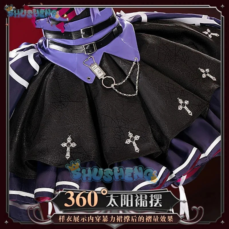 Identity V Emma Woods Halloween Witch Costume Cosplay Costume Cos Game Anime Party Uniform Hallowen Play Role Clothes Clothing