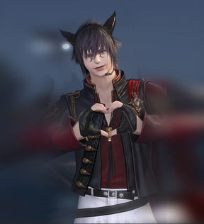 Final Fantasy XIV Lucian Prince's Attire Cosplay Costume Seneschal Prince Set Uniform Halloween Carnival Party Clothing