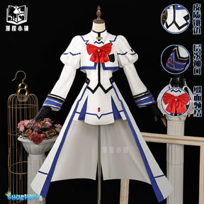 Anime Magical Girl Lyrical Nanoha Takamachi Nanoha Cosplay Costume Sweet Combat Suits Women Girls Halloween Role Play Shoes
