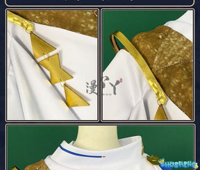 Six Cosplay Anime Reverse:1999 Cosplay Costume Prisoner 6 Dress 37 Cosplay DRESSES Cloak Headwear Uniform Set for Woman Man
