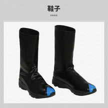 Shusheng-R Nightwing Dick Grayson Cosplay Costume 3D Jumpsuit Catsuit Zentai Man Halloween Party Bodysuit Shoes