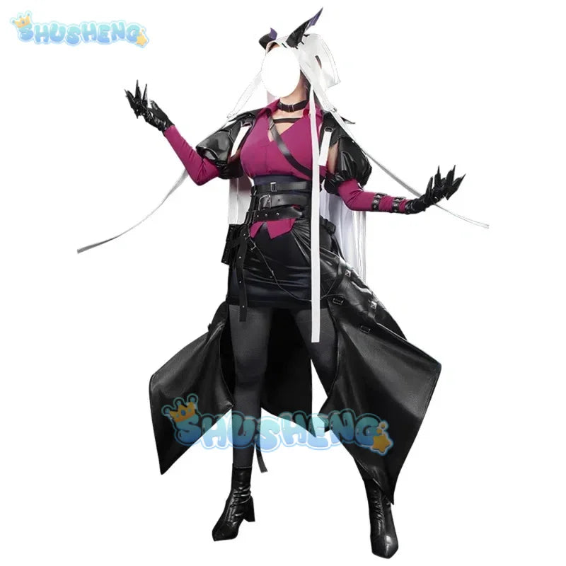 Shusheng Arknights Ascalon Cosplay Costume Cos Game Anime Party Uniform Hallowen Play Role Clothes Clothing