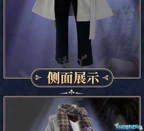 Game Identity V Eli Clark Cosplay Costume Wig Seer BLK Uniform Set Halloween Carnival Play Role Party Prop Anime Cosplay Clothes