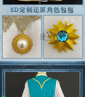 Identity V Anne Lester Toy Merchant Fashion Game Suit Gorgeous Dress Cosplay Costume Halloween Party Outfit Women