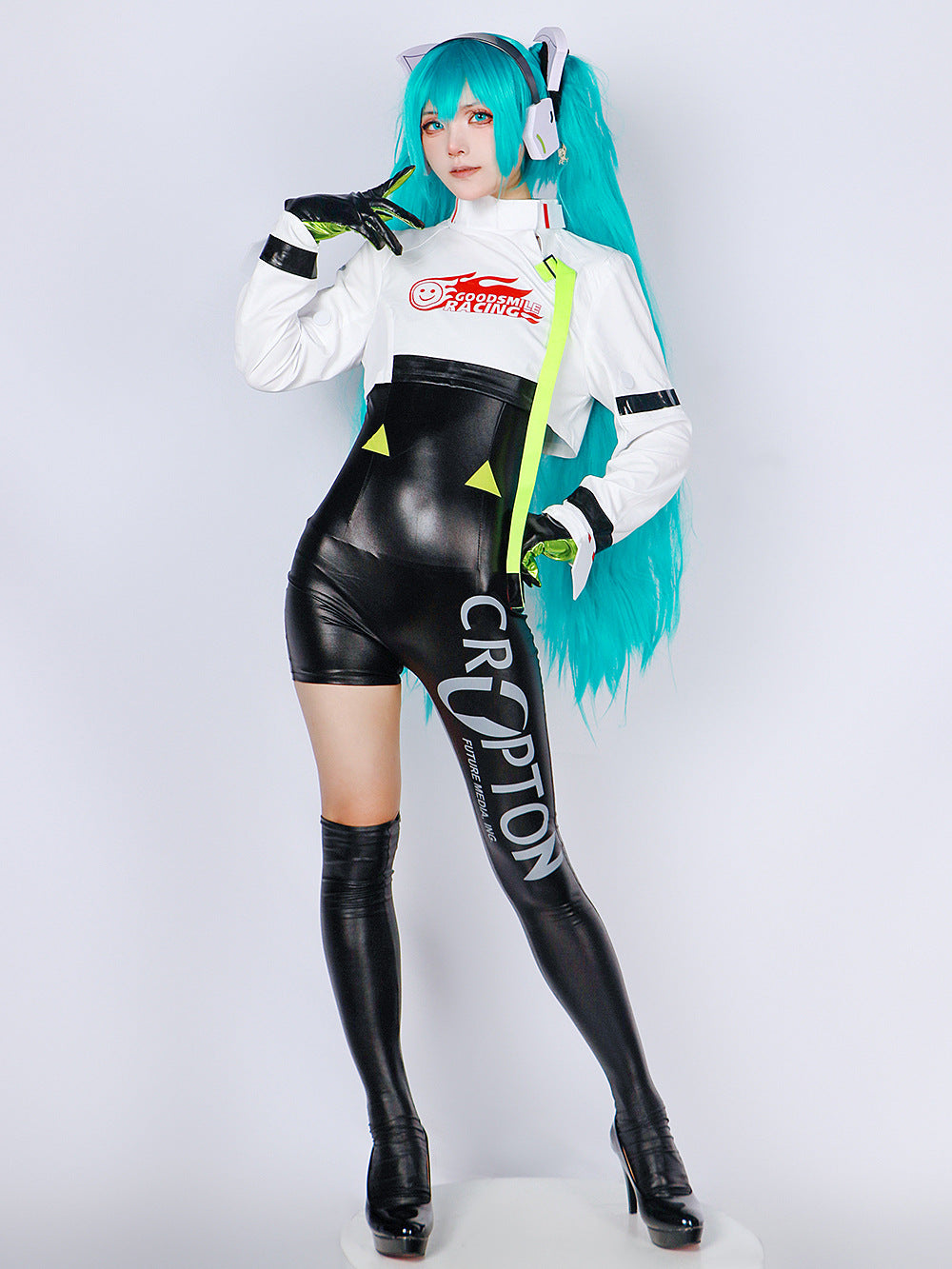 Anime Mikuu 2022 Racing Cosplay Costumes Women Game Hatsune Miku Anime Clothes Cosplay