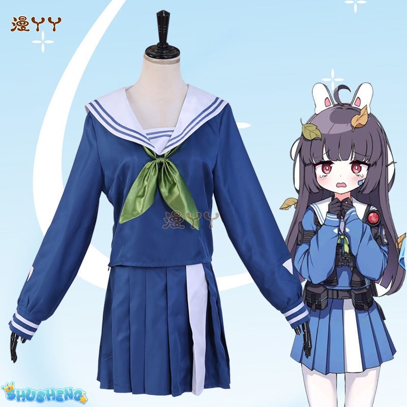 Game Blue Archive Kasumizawa Miyu Cosplay Costume Women Cute Sailor Dress Party Suit Halloween JK Uniforms Custom Made