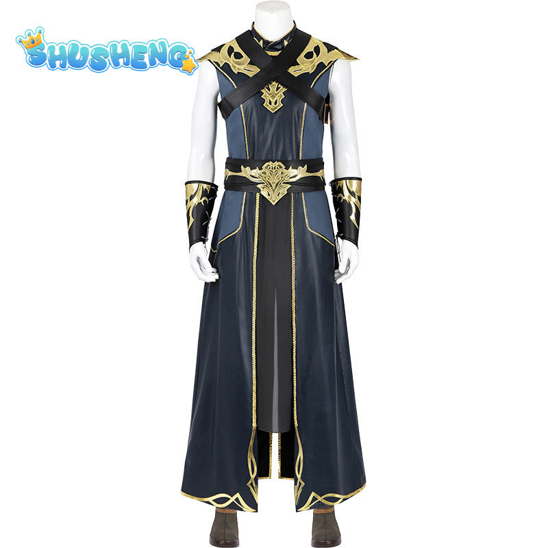 BG 3 Dark Urge Cosplay Costume Baldur Urge Robe Pants Accessories Outfit Man Gate 3 Comic Con Costumes