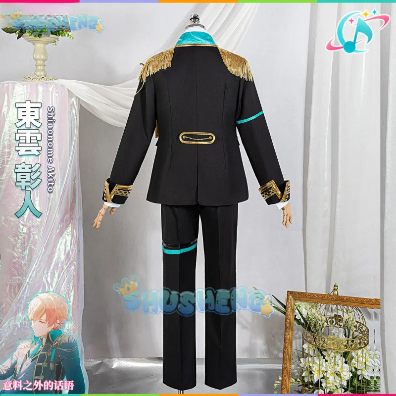 Project Sekai: Colorful Stage!feat.Akito Shinonome Cosplay Costume Overnight Secret Language Uniform Halloween Carnival Party