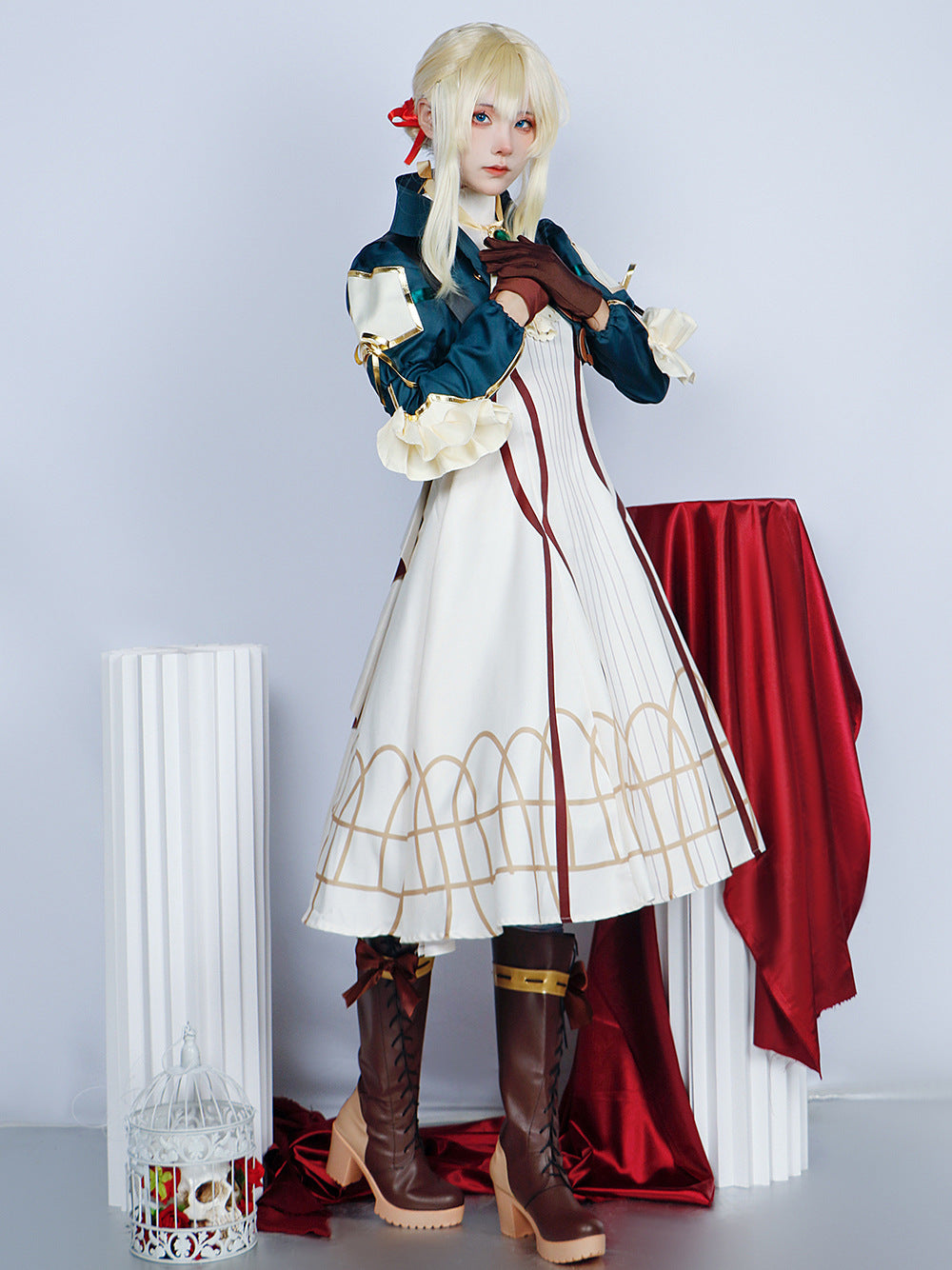 Anime Violet Evergarden Cosplay Costume Cosplay Violet Evergarden Costume For Women Halloween Two-dimensional Role Play