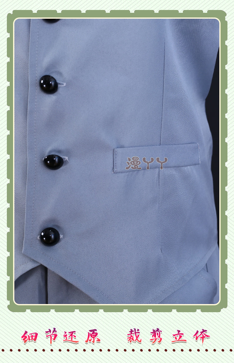 Blue Lock Anime Cosplay Costume Reo Mikage DK School Uniform Embroidery Suit Rose Net Sythetic Fibers