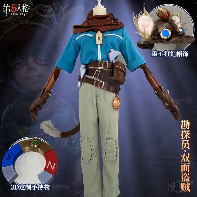 Identity V Norton Campbell Prospector Cosplay Costume Cos Game Anime Party Uniform Hallowen Play Role Clothes Clothing