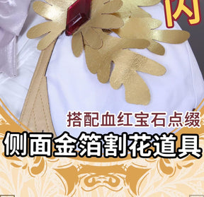 Edgar Valden Cosplay Costumes Identity V Costume Game Painter Golden Ratio Sweet Uniform Halloween Party Role Play Clothing