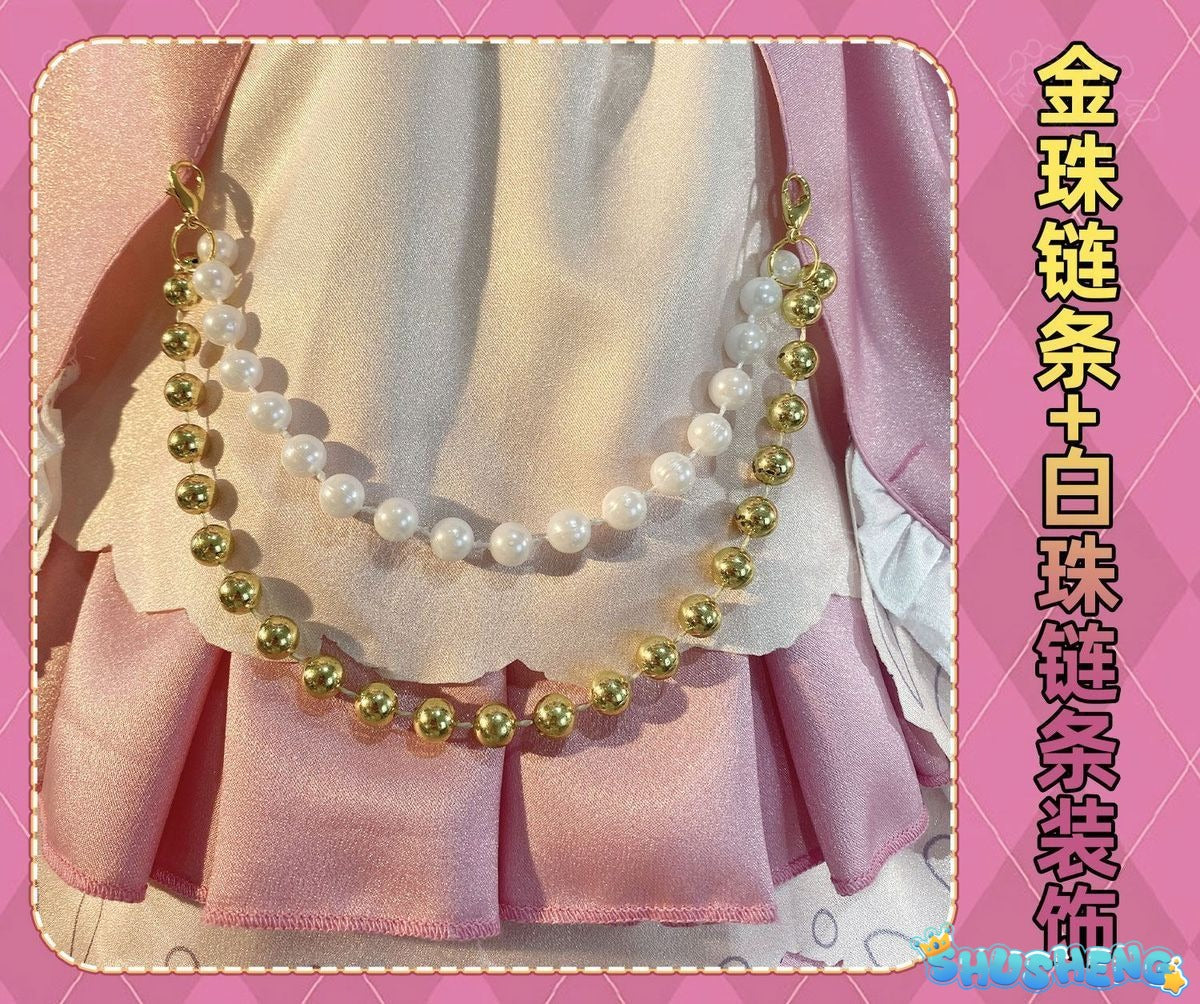 Hoshimiya Ichigo Cosplay Anime Aikatsu!Costume Sweet Lolita with Wings for Hallowmas Christmas Role Play Women