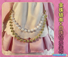 Hoshimiya Ichigo Cosplay Anime Aikatsu!Costume Sweet Lolita with Wings for Hallowmas Christmas Role Play Women
