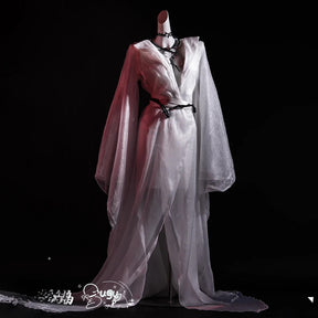 Game Path to Nowhere Shalom MBCC-S-017 Cospaly Costume Dress Coat Headwear Earrings Necklace Waist Halloween Elegant Women Set