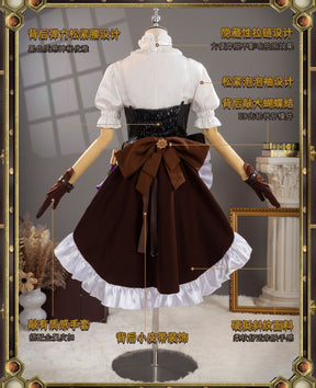 Perfumer Refiner Vera Nair Cosplay Costume Game Identity V Anime Roleplay Suit Halloween Carnival Party Uniform