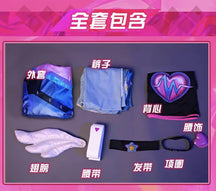 LOL Ezreal Valentine's Day Women Cosplay Costume Cos Game Anime Party Uniform Hallowen Play Role Clothes Clothing