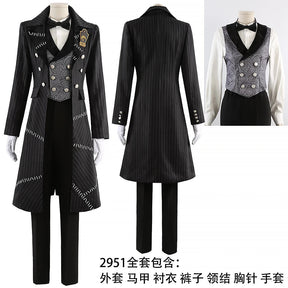 Twisted-Wonderland Idia Shroud Cosplay Costume Uniform Halloween Carnival Party Christmas Play Role Clothes Clothing