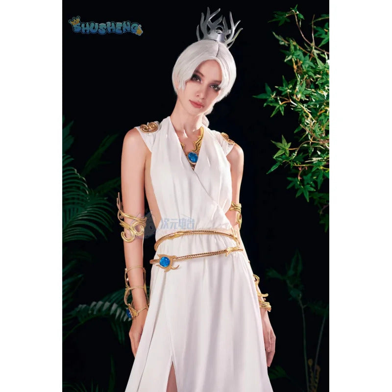 Shadowheart Cosplay BG3  Costume Game Balder Gate 3 Outfits Disguise Adult Female Halloween Roleplay Fantasia Shadowheart Suits