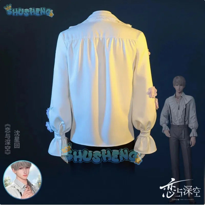 Game Love and Deepspace Xavier Cosplay Costume Lost Flower Hue Uniform Halloween Carnival Party Christmas Play Role Clothes