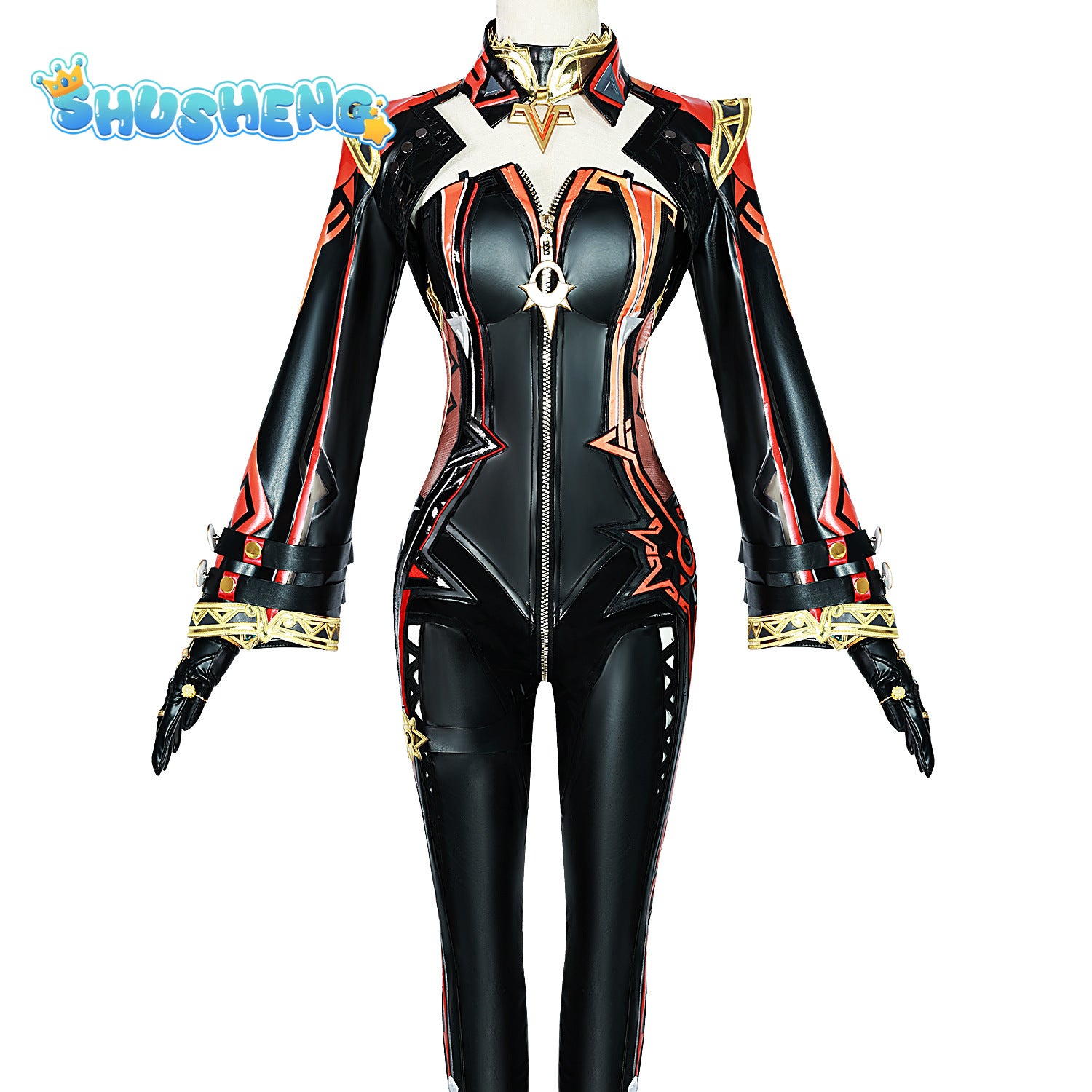 Genshin Impact Mavuika Cosplay Costume Uniform Game Suit Sexy Lovely Halloween Party Role Play Outfit Women