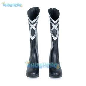 Honkai: Star Rail Baiheng Cosplay Shoes Game Natlan Halloween Party for Women Shusheng