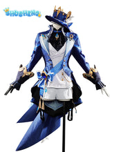 The Game Genshin Impact Cos Furina Cosplay Fontaine water god Costume Blue elegant Women New Dress