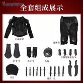 The Boys Season 2 Black Noir Cosplay Costume Black Jumpsuit Halloween Carnival Superhero Battle Noir Outfit Adult Men Helmets