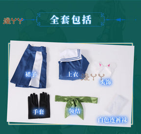 Game Blue Archive Kasumizawa Miyu Cosplay Costume Women Cute Sailor Dress Party Suit Halloween JK Uniforms Custom Made