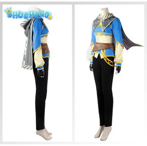 Princess Zelda Sheik Cosplay Jumpsuit Cape Women Costume Anime Zelda Game Tears Kingdom Fancy Dress Party Cloth For Role Playing