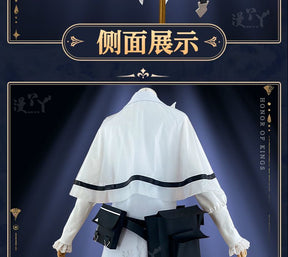 Arknights Priestess Cosplay Costume Game Uniforms Women Halloween Party Girls Clothes Outfit Anime Event Trench Skirt