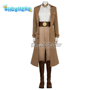 New xmen Cassandra Nova Xavier cosplay costume shirt pants coat belt necklace boots to choose custom made