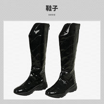 Shusheng-R Nightwing Dick Grayson Cosplay Costume Red Jumpsuit Full Set Uniform Role Play Halloween Carnival Party Outfit Shoes