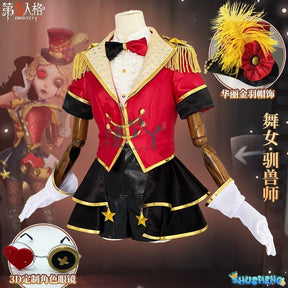 Game Identity V Animal Tamer Margaretha Zelle Cosplay Costume Women Dancer Suit Halloween Carnival Party Uniforms Custom Made