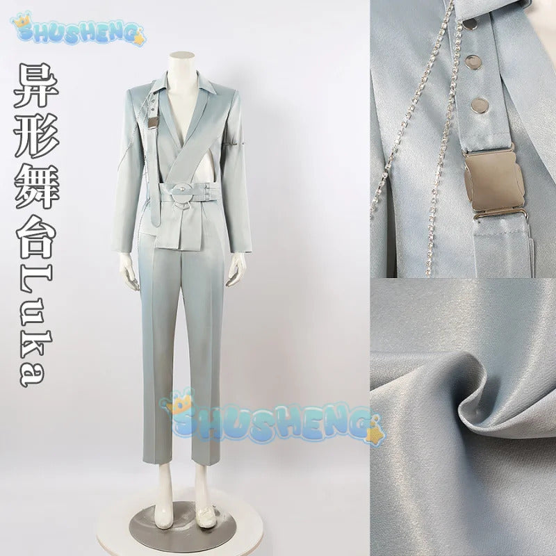 Alien Stage Luka Cosplay Costume Round7 Uniform Halloween Carnival Party Christmas Play Role Clothes Clothing for Men Shusheng