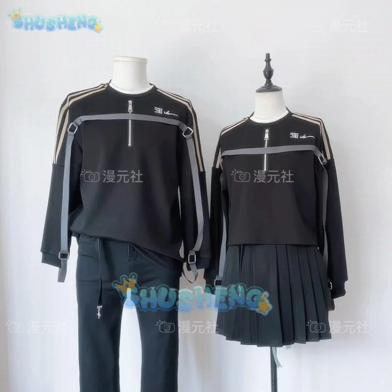 Love and Deepspace Caleb Heroines Cosplay Costume Cotton regular wear Uniform Halloween Carnival Party Christmas Play Role