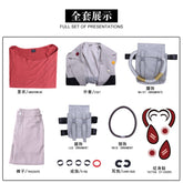 Anime Enjin GACHIAKUTA Cosplay Nji Costume Halloween Party Fashion Men Women Uniforms Jacket Pants Shirt Prop Wig New Set