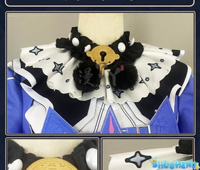 Game Wuthering Waves ROCCIA Cosplay Costume ROCCIA Two Tail Women Girl Halloween Performance Stage Roleplay Uniform