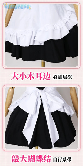 Yumber vtuber makaino ririmu cosplay costumes women cute party suit pink coat dress Halloween carnival uniform custom made