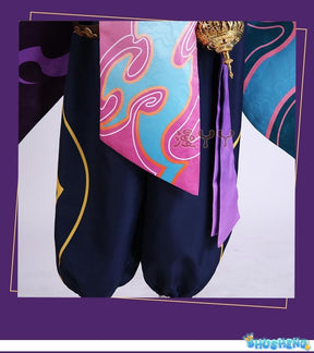 Genshin Impact Xiao Cosplay Costume Kimono Uniform Shoes Wig Mask Cosplay Anime Game Halloween Costumes for Men Women